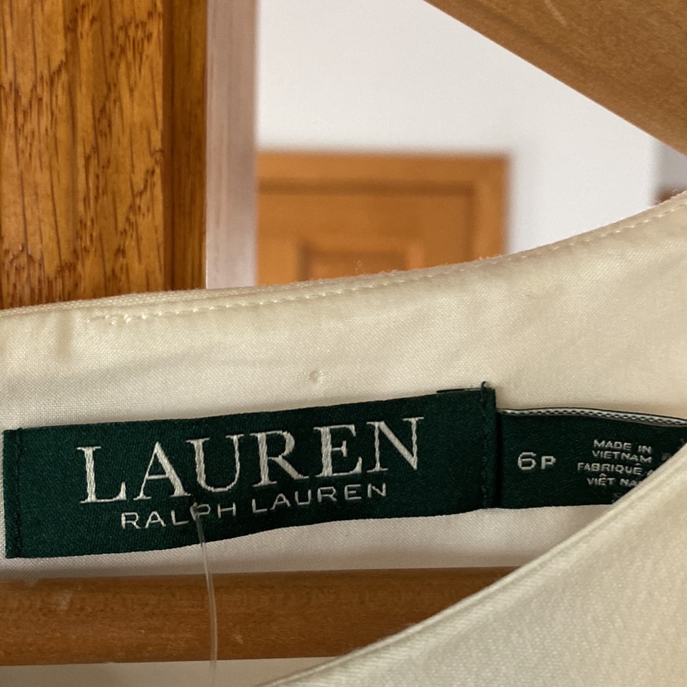 Lauren Ralph Lauren Navy and White Dress - Picture 2 of 3